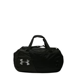 UNDER ARMOUR Športová taška 'Undeniable 4.0'  čierna / strieborná