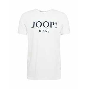 JOOP! Jeans Tričko 'Alex'  biela / čierna