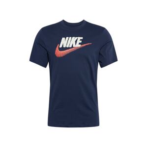 Nike Sportswear Tričko  námornícka modrá / biela / červená