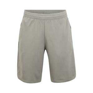 UNDER ARMOUR Športové nohavice 'MK1 Graphic Shorts'  sivá / čierna