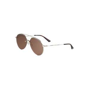 McQ Alexander McQueen Slnečné okuliare 'MQ0263S-001 60'  hnedá / strieborná
