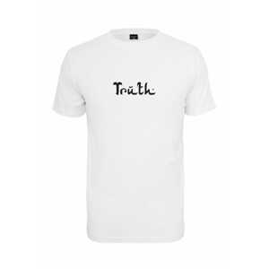 Mister Tee Tričko 'Truth'  čierna / biela