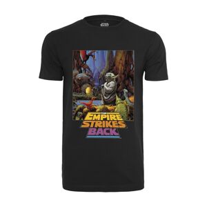 Mister Tee Tričko 'Star Wars Yoda Poster'  zmiešané farby / čierna