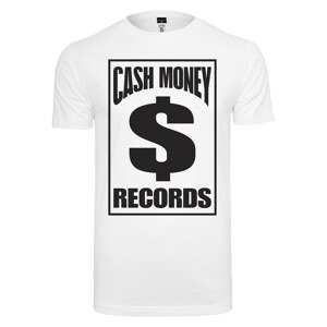 Mister Tee Tričko 'Cash Money Records'  čierna / biela