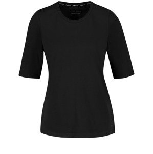 GERRY WEBER Tričko 'Basic Shirt'  čierna