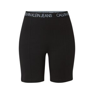 Calvin Klein Jeans Legíny 'MILANO'  biela / čierna