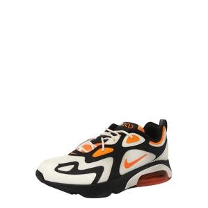 Nike Sportswear Nízke tenisky 'Air Max 200'  béžová / čierna / oranžová