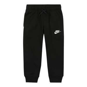 Nike Sportswear Nohavice 'Club'  čierna / biela