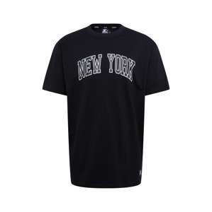 Starter Black Label Tričko 'New York'  čierna / biela