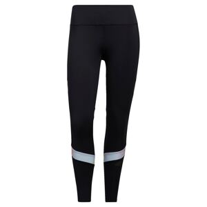 ADIDAS PERFORMANCE Športové nohavice  čierna / biela / zmiešané farby