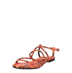BUFFALO Remienkové sandále  oranžová