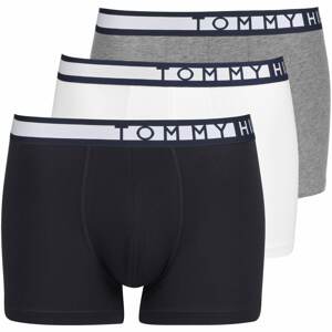 Tommy Hilfiger Underwear Boxerky  sivá / čierna / biela