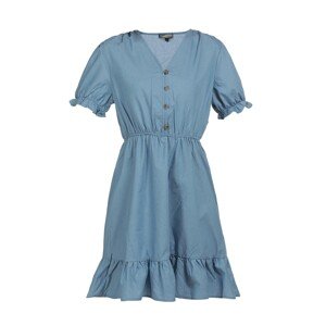 DreiMaster Vintage Letné šaty  dymovo modrá