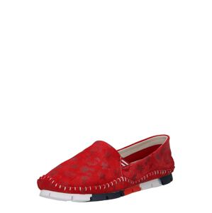 COSMOS COMFORT Papuče  červená / biela