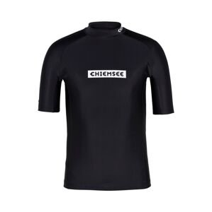 CHIEMSEE Funkčné tričko 'Awesome'  čierna / biela