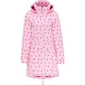 MYMO Prechodný kabát  ružová / ružová