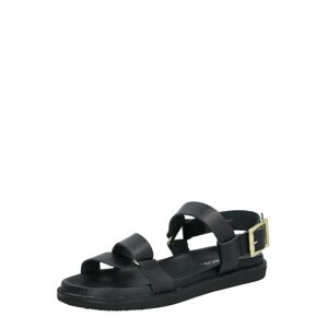 Bianco Remienkové sandále 'Debbie'  čierna