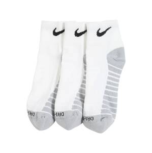 NIKE Športové ponožky  sivá / čierna / biela