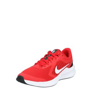 NIKE Športová obuv 'Downshifter 10'  biela / čierna / červená