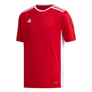 ADIDAS PERFORMANCE Funkčné tričko 'Entrada 18'  červená / biela