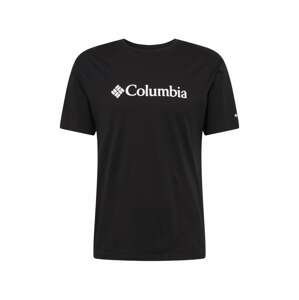 COLUMBIA Tričko  čierna / biela