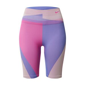 NIKE Športové nohavice  ružová / fialová