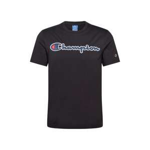 Champion Authentic Athletic Apparel Tričko  čierna / námornícka modrá / biela / červená