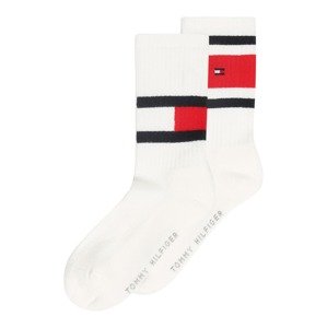 TOMMY HILFIGER Ponožky  kráľovská modrá / červená / čierna / biela