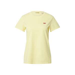 LEVI'S Tričko  žltá / biela / červená