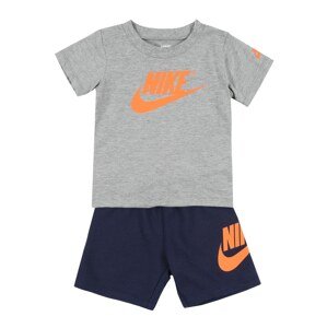 Nike Sportswear Set 'NSW FRENCH TERRY SHORT SET'  námornícka modrá / sivá