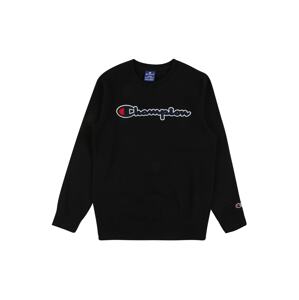 Champion Authentic Athletic Apparel Sweatshirt  čierna / biela / ohnivo červená / námornícka modrá