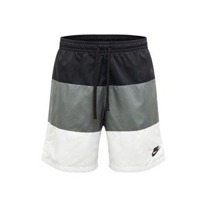 Nike Sportswear Nohavice 'City Edition'  sivá / biela / čierna