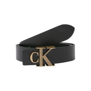 Calvin Klein Jeans Opasky 'CKJ MONO HARDWARE 30MM'  čierna