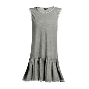 DreiMaster Vintage Letné šaty  sivá melírovaná