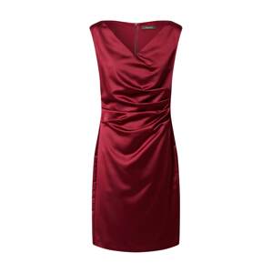 Vera Mont Puzdrové šaty  rubínová