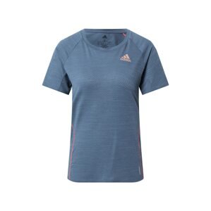 ADIDAS PERFORMANCE Funkčné tričko  oranžová / dymovo modrá