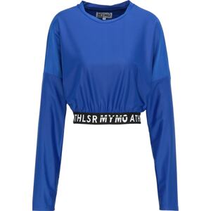 myMo ATHLSR Funkčné tričko  čierna / modrá / biela