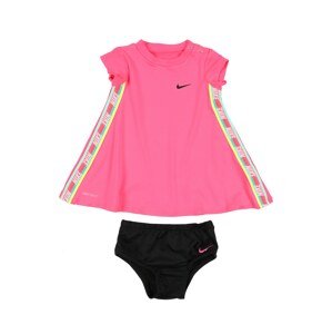 Nike Sportswear Kleid 'RAINBOW TAPING DRESS'  ružová