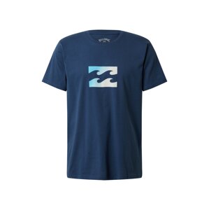 BILLABONG Funkčné tričko 'Team Wave'  modrá / biela