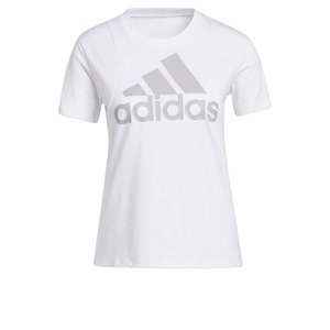 ADIDAS PERFORMANCE Funkčné tričko  biela / sivá