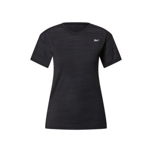 Reebok Sport Funkčné tričko  sivá / čierna / biela