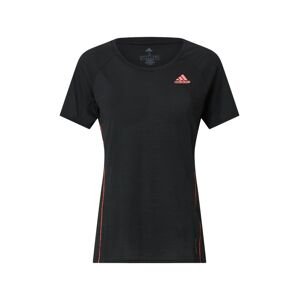 ADIDAS SPORTSWEAR Funkčné tričko 'Runner'  sivá / ružová / čierna