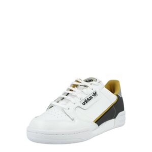ADIDAS ORIGINALS Sneaker 'Continental 80'  žltá / biela / tmavohnedá / strieborná
