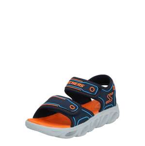 SKECHERS Otvorená obuv 'Hypno'  oranžová / námornícka modrá