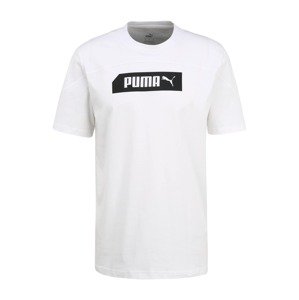PUMA Funkčné tričko 'NU-TILITY'  čierna / biela