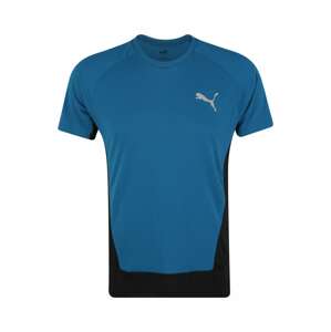 PUMA Funkčné tričko  modrá / tmavomodrá