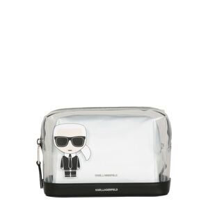 Karl Lagerfeld Tasche 'K/Ikonik'  biela / priehľadná