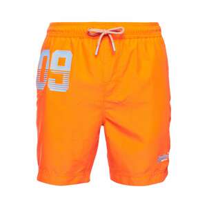 Superdry Plavecké šortky  oranžová / azúrová