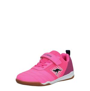 KangaROOS Športová obuv 'Super Court EV'  ružová / čierna / fialová