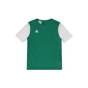 ADIDAS PERFORMANCE Funkčné tričko 'ESTRO 19'  zelená / biela